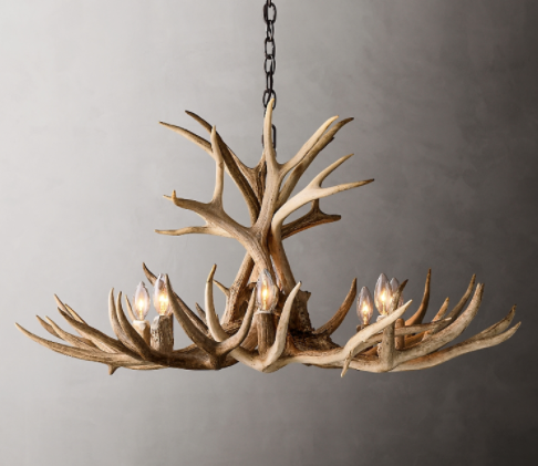 Whitefish Deer Antler Chandelier