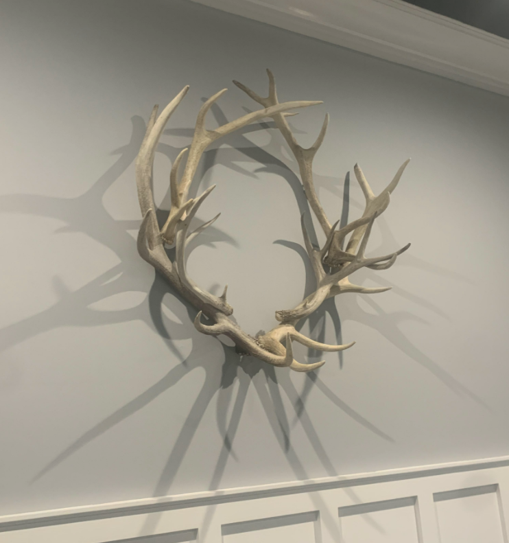 Elk Deer Antler Wreath