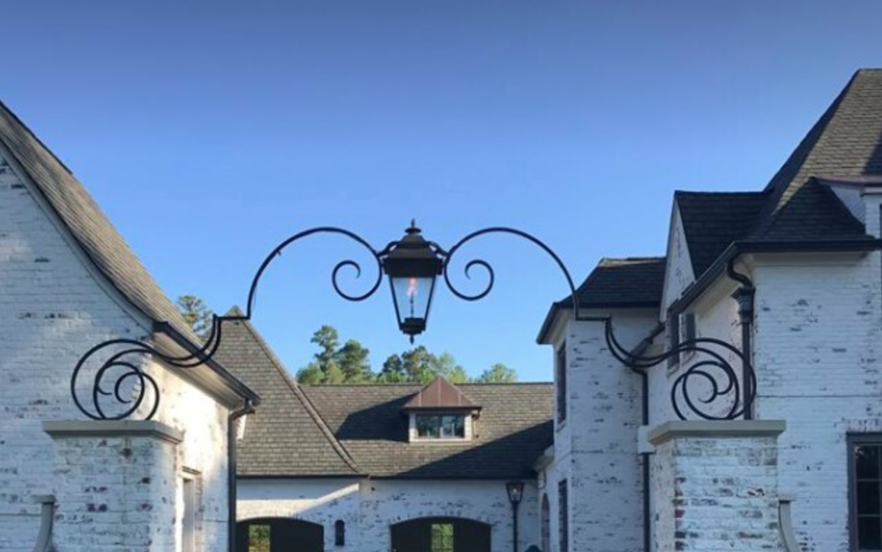 St. James Chesapeake Copper Lantern With Top Curl
