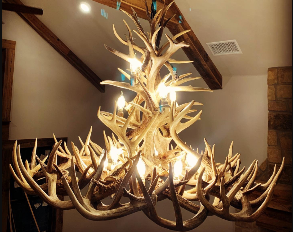 Deer Antler chandelier Pendant Light