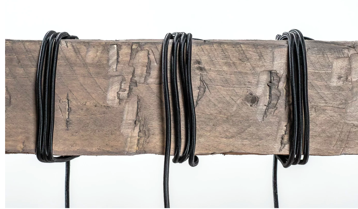 Carroll by Design Wedgewood Wood Beam Chandelier