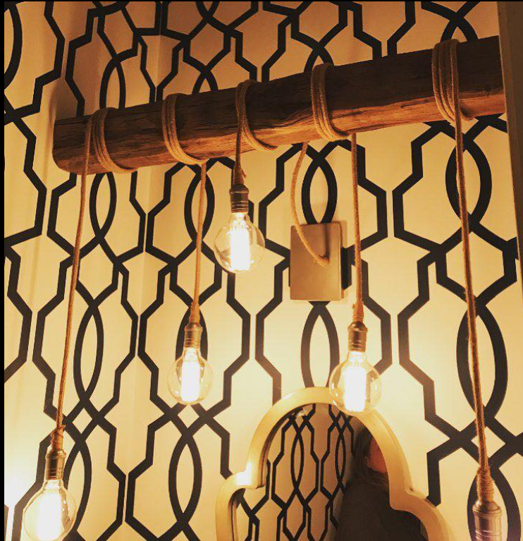 Carroll by Design Cumberland Wood Beam Chandelier