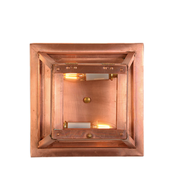 Carroll by Design Copper Ceiling Flush Mount Lights