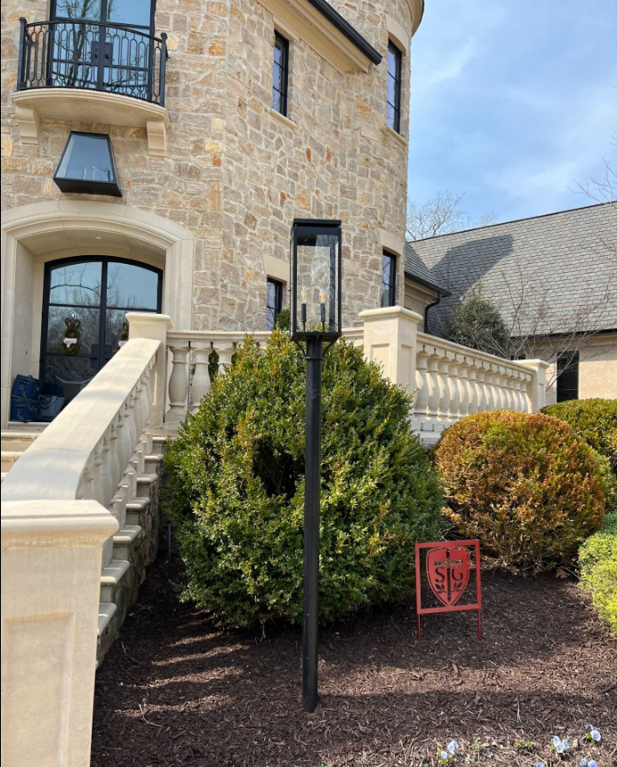St. James Frisco Copper Lantern