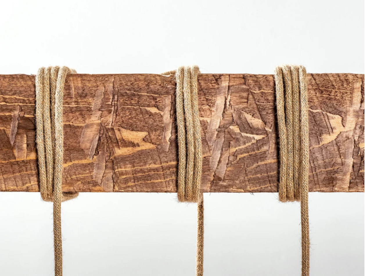 Carroll by Design Wedgewood Wood Beam Chandelier