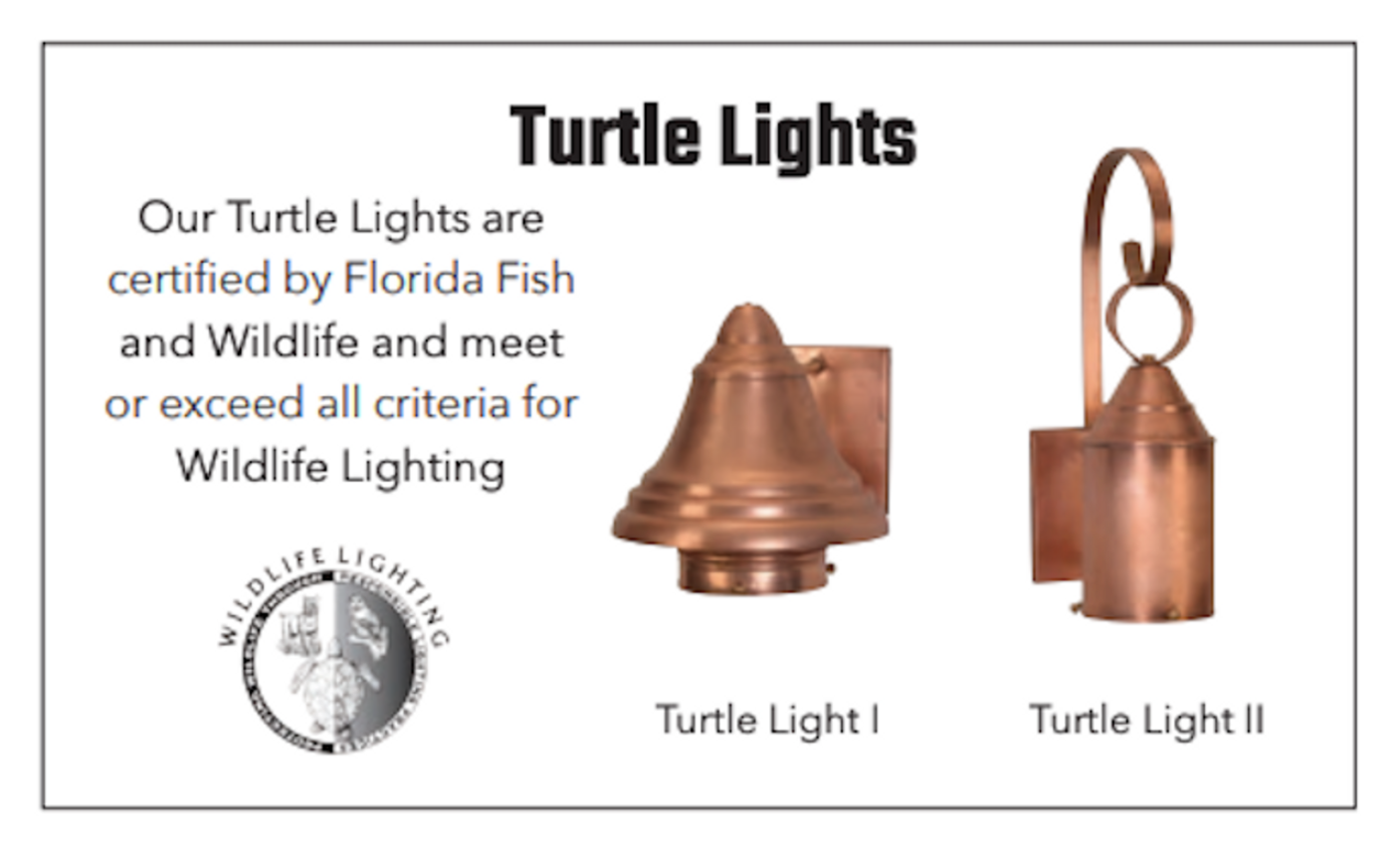 Carroll by Design Copper Turtle Lights