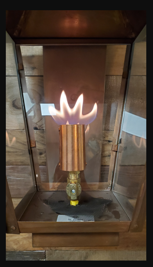Flame Shields For Gas Lanterns (Lanterns Shown Are Not Included)