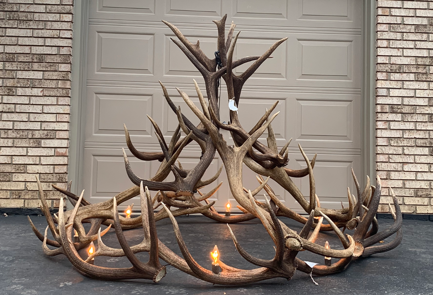 Moon River Elk Antler Chandelier