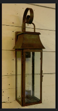 St. James AL BAR Copper Lantern