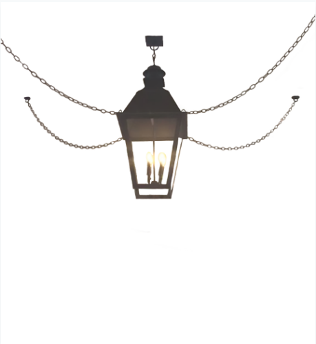 St. James Quebec Copper Lantern Pendant LIghts