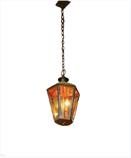 St. James Biloxi Copper Lantern