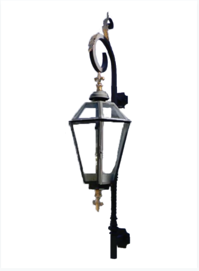 St. James New Orleans Steel Lantern Custom Design