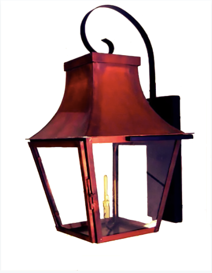St. James Mandeville Copper Lantern Pendant Light Custom Design