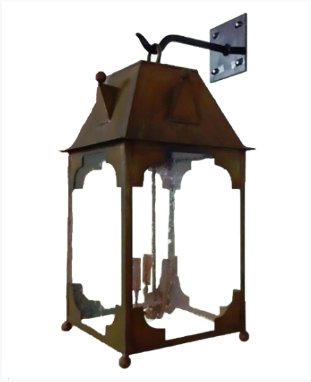 St. James Sanctuary Copper Lantern Pendant Light Custom Design