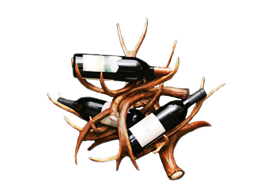 ANTLER WINE RACK
