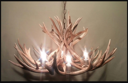 Deer Antler Chandelier Pendant Light