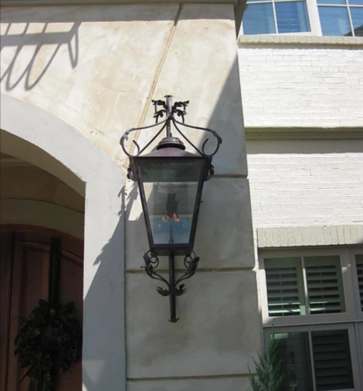St. James Weatherford Copper Lantern Custom Design