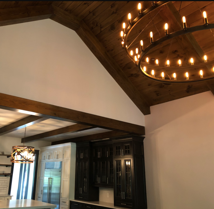 St. James Sullivan 2 Tier Steel Pendant Light Chandelier