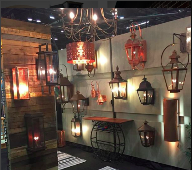 St. James Camelot Medieval Copper Lantern Custom Design