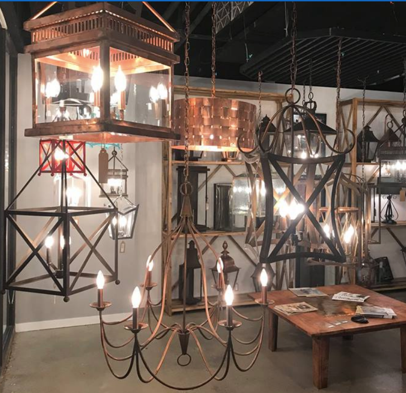 St. James Shenandoah Copper Chandelier