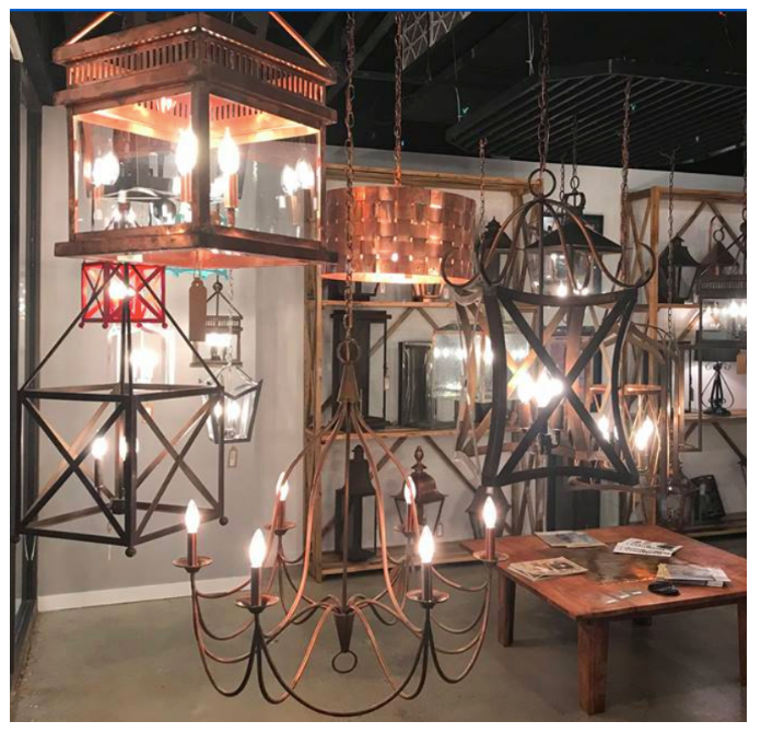 St. James Old Salt Run Copper Pendant Lights