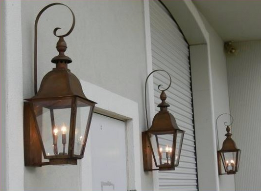 Curl Options For St. James Lanterns (Lanterns Shown Are Not Included- Must Be Ordered Separately)