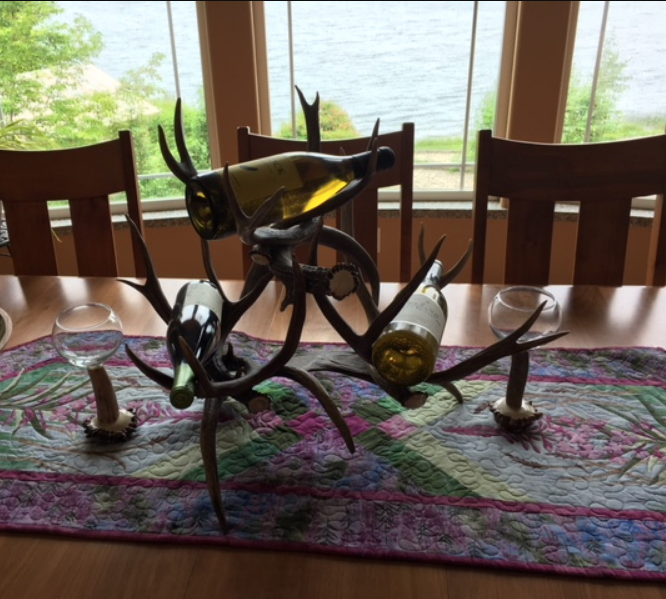 ANTLER WINE RACK