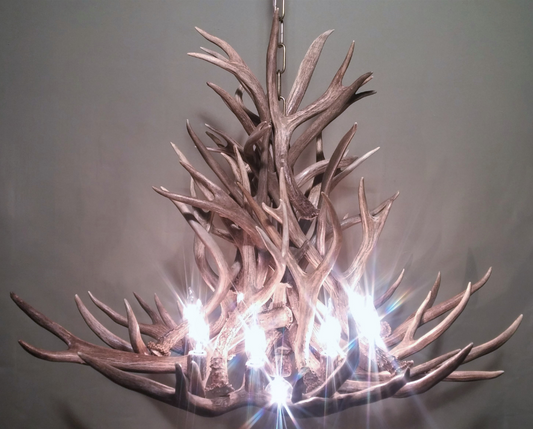 Deer Antler Chandelier Pendant Light