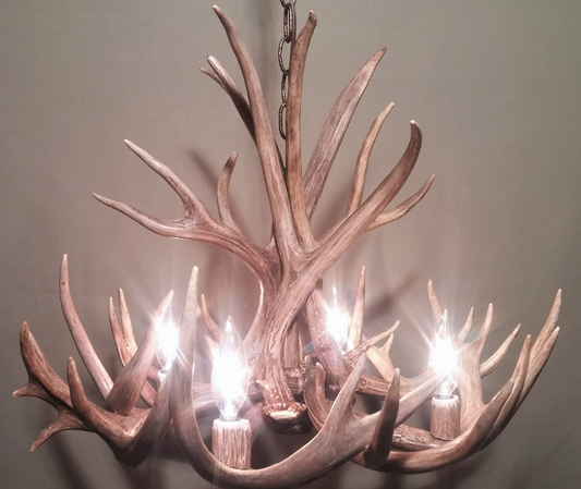 Deer Antler Chandelier Pendant Light