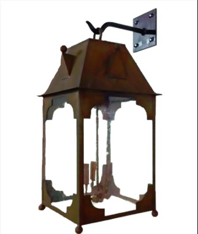 St. James Sanctuary Copper Lantern Pendant Light Custom Design