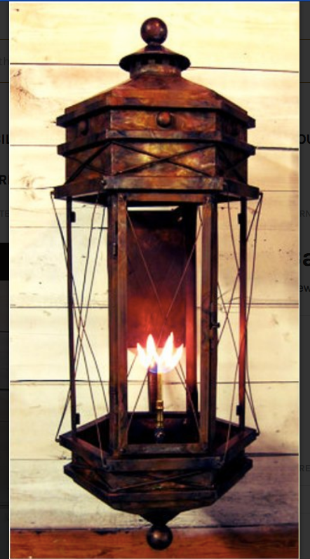 The Barcelona Copper Lantern Pendant Light