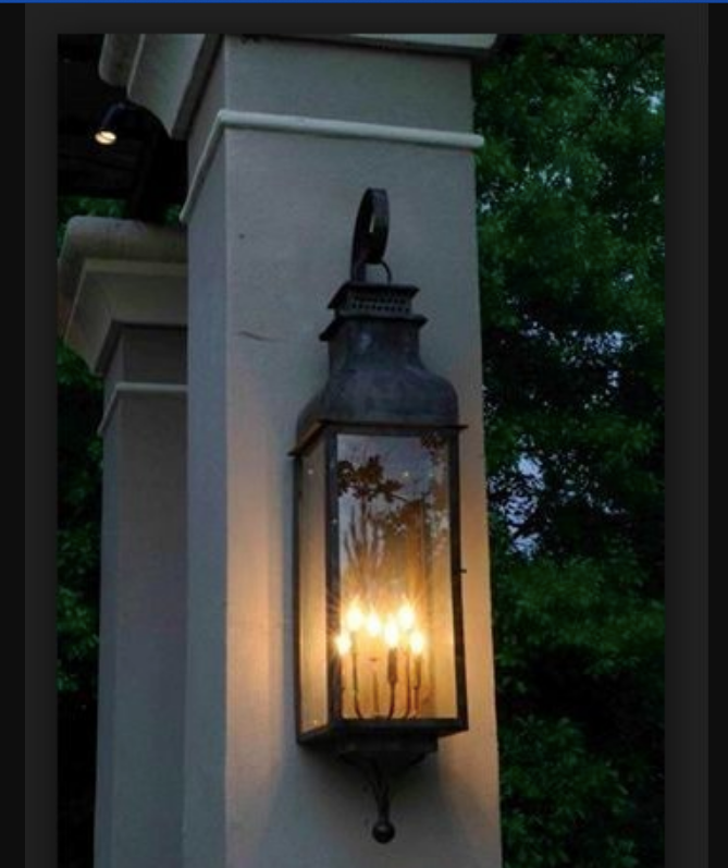 St. James Sarasota Copper Lanterns