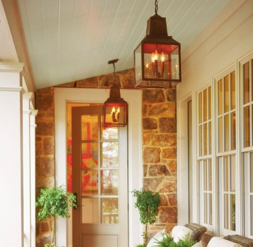 St. James Winnsboro Copper Kitchen Island Lights
