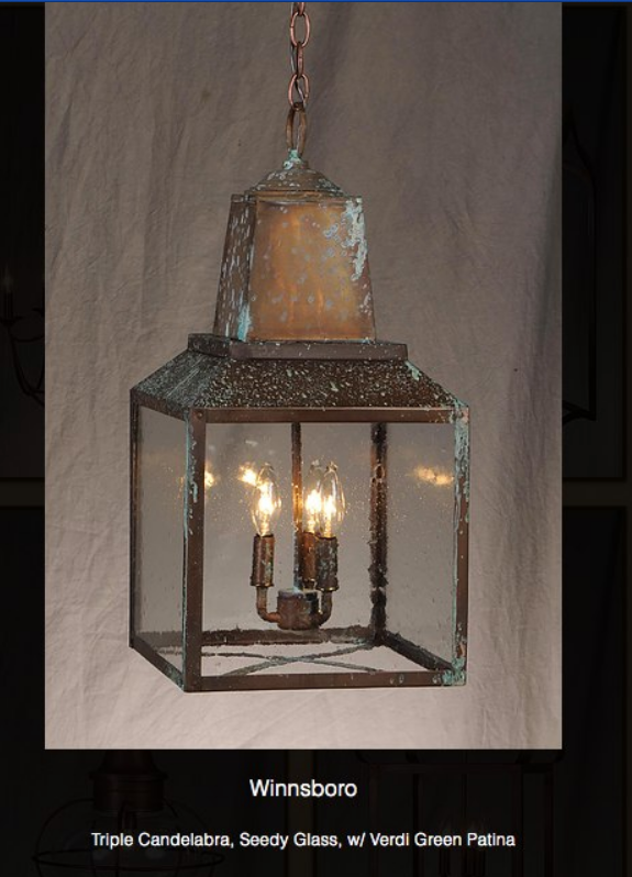 St. James Winnsboro Copper Kitchen Island Lights