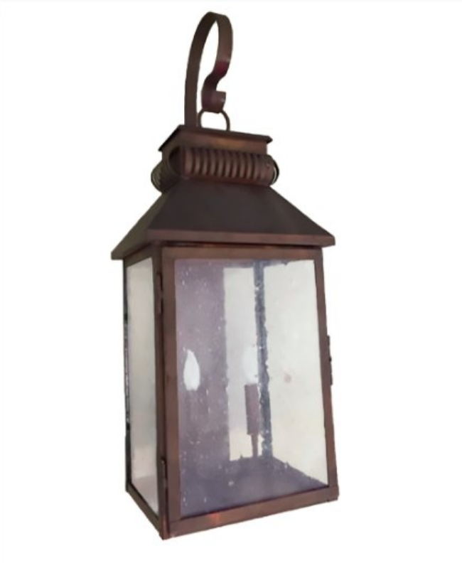 Antique Rustic Copper Lanterns