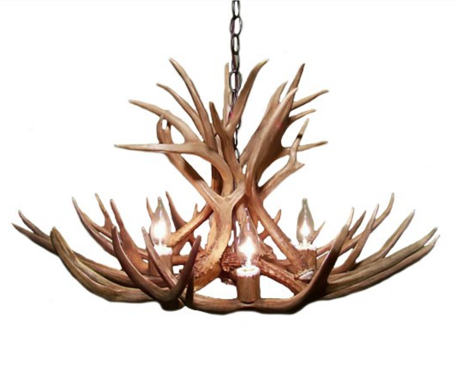 Deer Antler Chandelier Pendant Light
