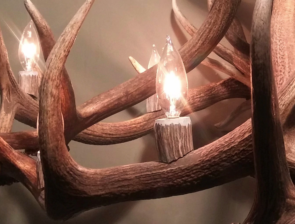 Arizona Elk Antler Chandelier, 12 Lights
