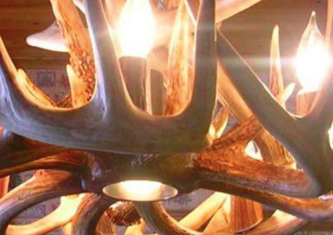 Deer Antler Chandelier Pendant Light