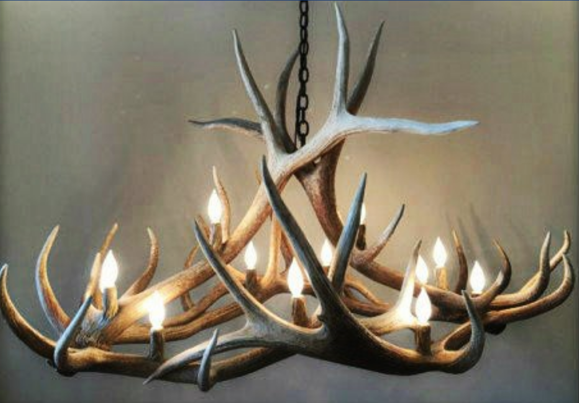 Antler Chandelier Pendant Light