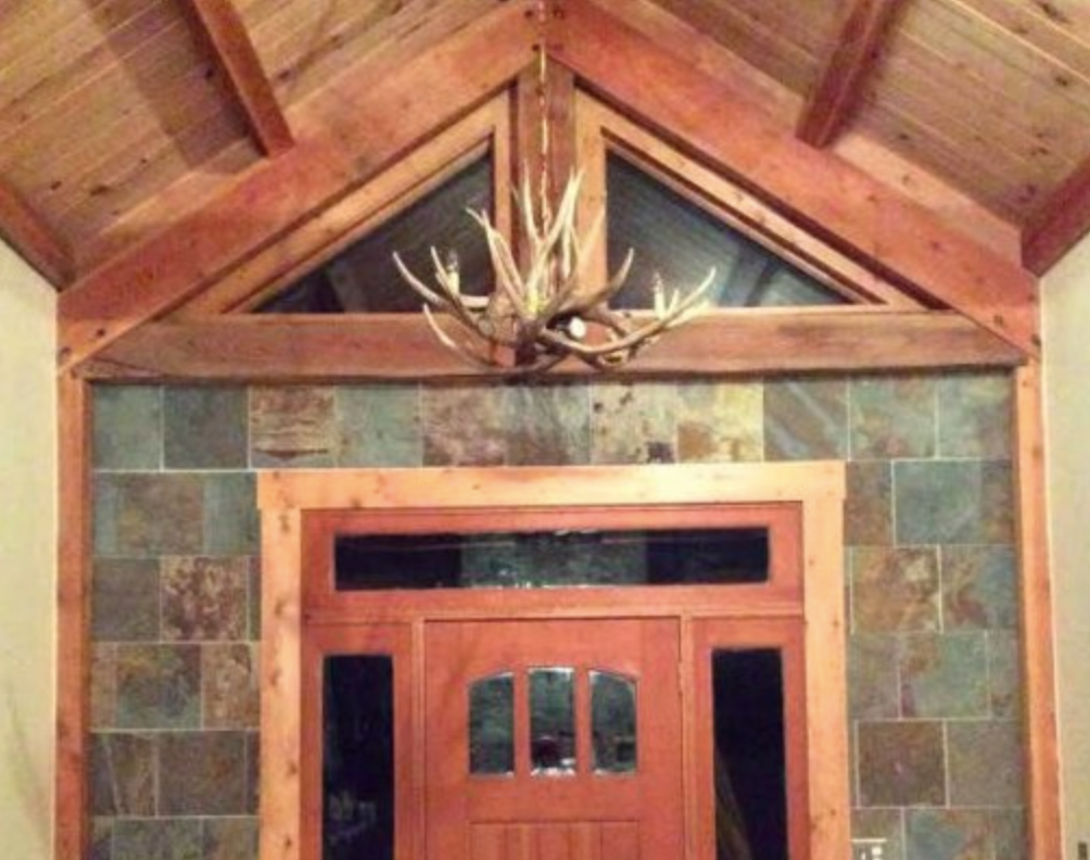 Kings Hill Faux Deer Antler Chandelier, 32"W x 20"T