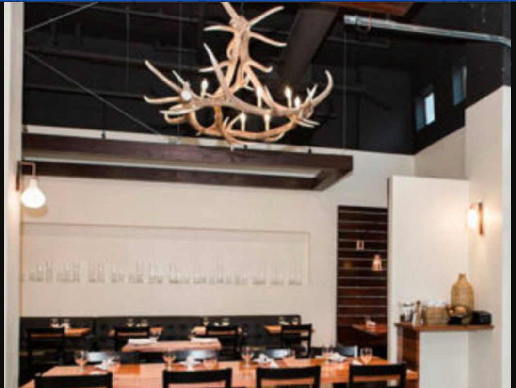 Ghost Mountain Faux Elk Antler Chandelier, 55"W x 32"T