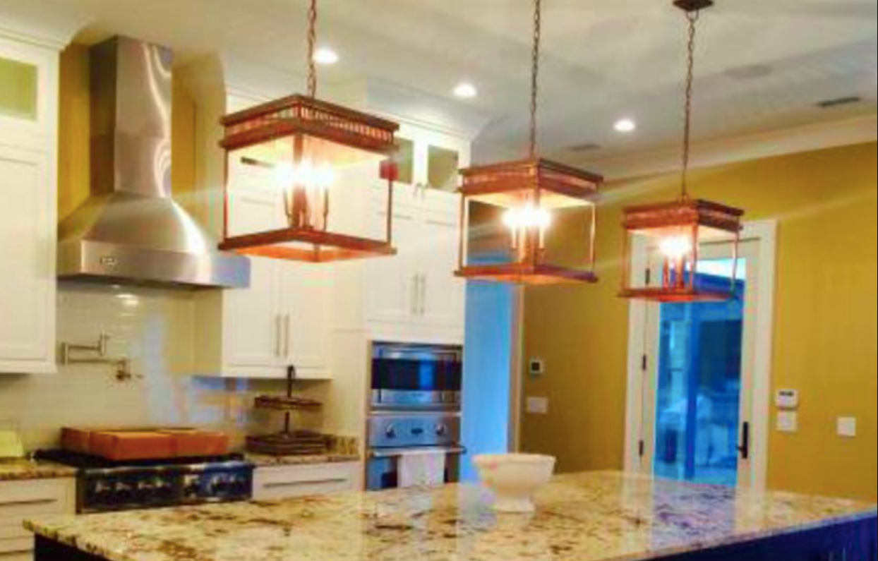 St. James Old Salt Run Copper Pendant Lights