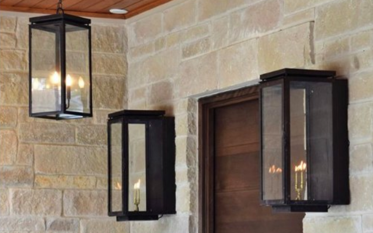 St. James Frisco Copper Lantern