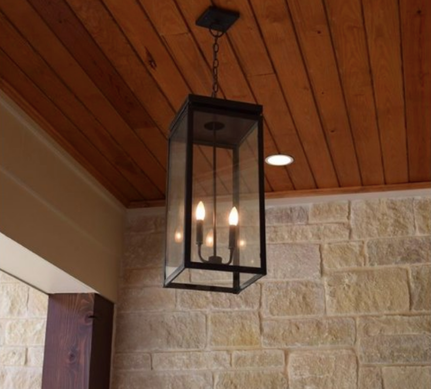 St. James Frisco Copper Lantern