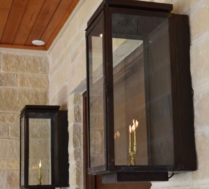 St. James Frisco Copper Lantern