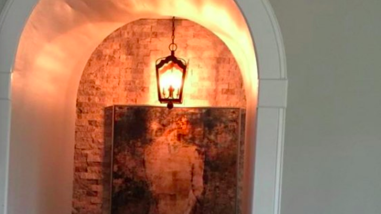 St. James Cozumel Copper Chandelier