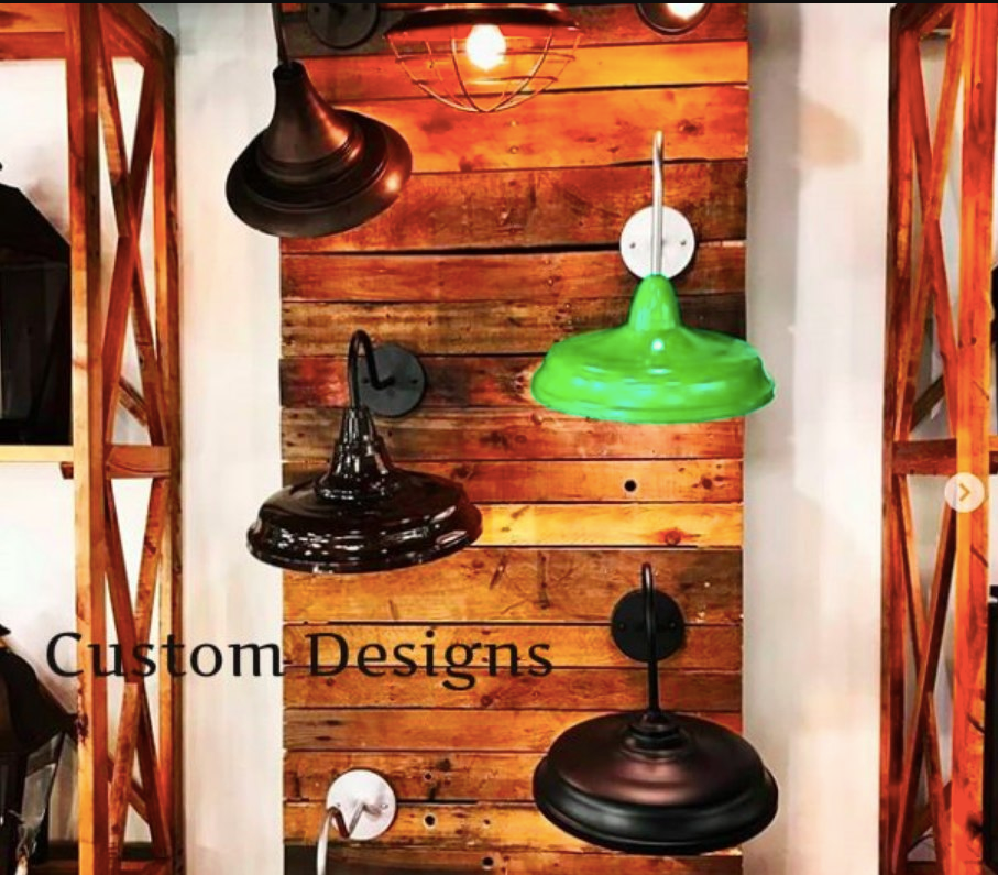 St. James Goose Neck Copper Light Custom Design