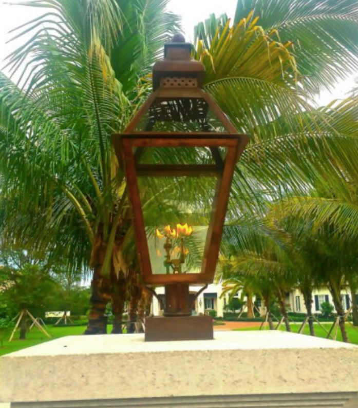 St. James Logan Copper Lantern