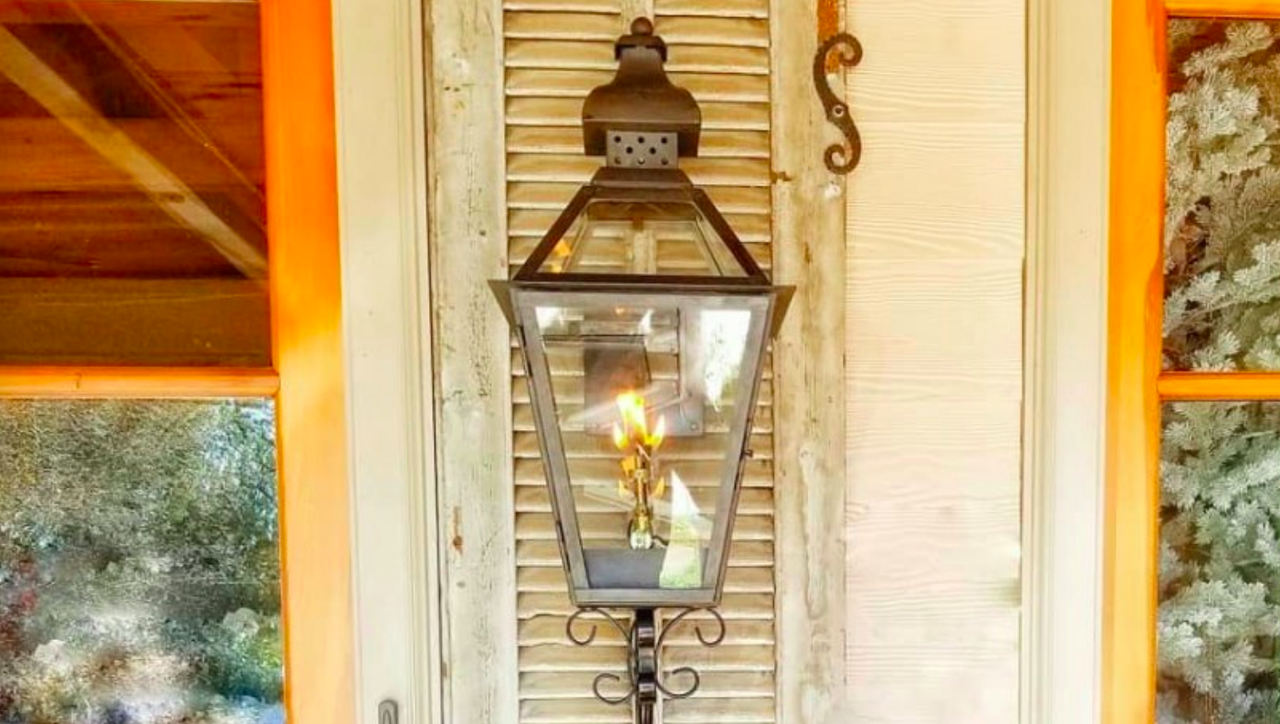 St. James Logan Copper Lantern