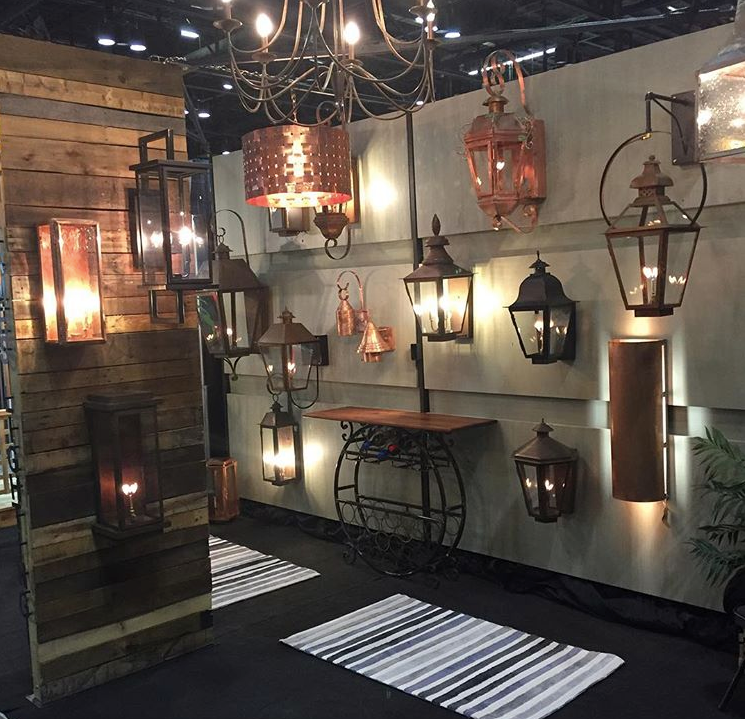 St. James Basket Weave Copper Chandelier